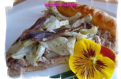 Tarte au thon et fenouil