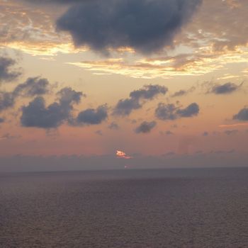 Lever de soleil mer de Chine Sud 07 Juin 2016