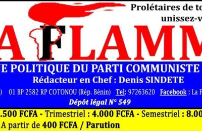 AFRIQUE : « LA FLAMME » journal du Parti Communiste du Benin [Numéro du 8 mai 2024]