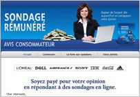 Un salaire de 4000 Euros par mois en répondant a des sondages en ligne