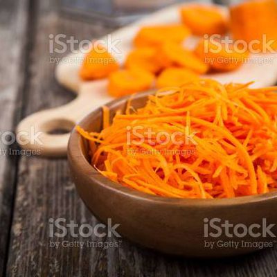 Salade de carottes râpées aux oeufs durs 