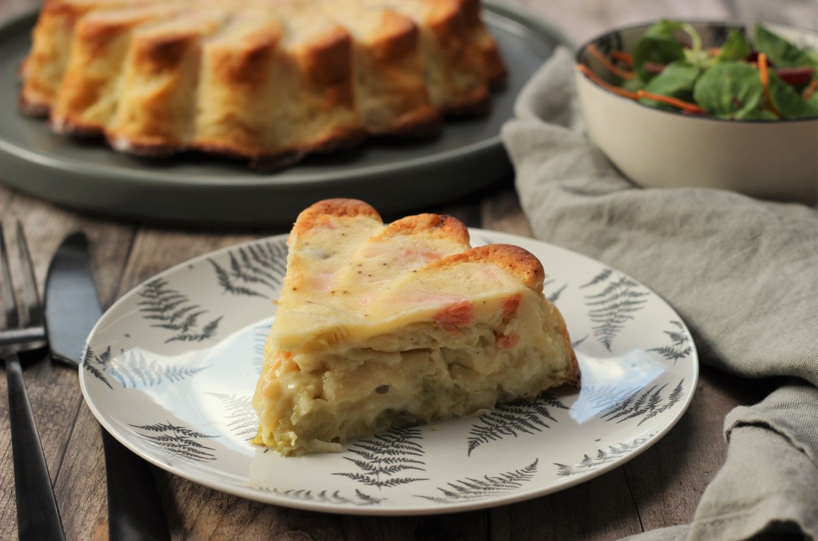 Quiche Sans Pâte Saumon épinard Ww QUICHE SANS PATE SAUMON POIREAUX CHEVRE - Les petits plaisirs de doro
