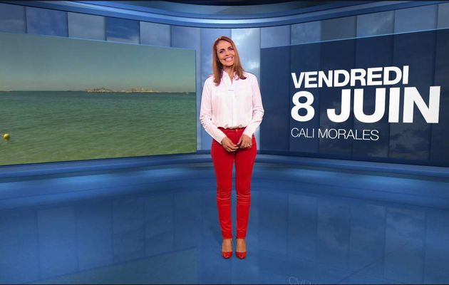 Cali Morales Météo M6 le 08.06.2018