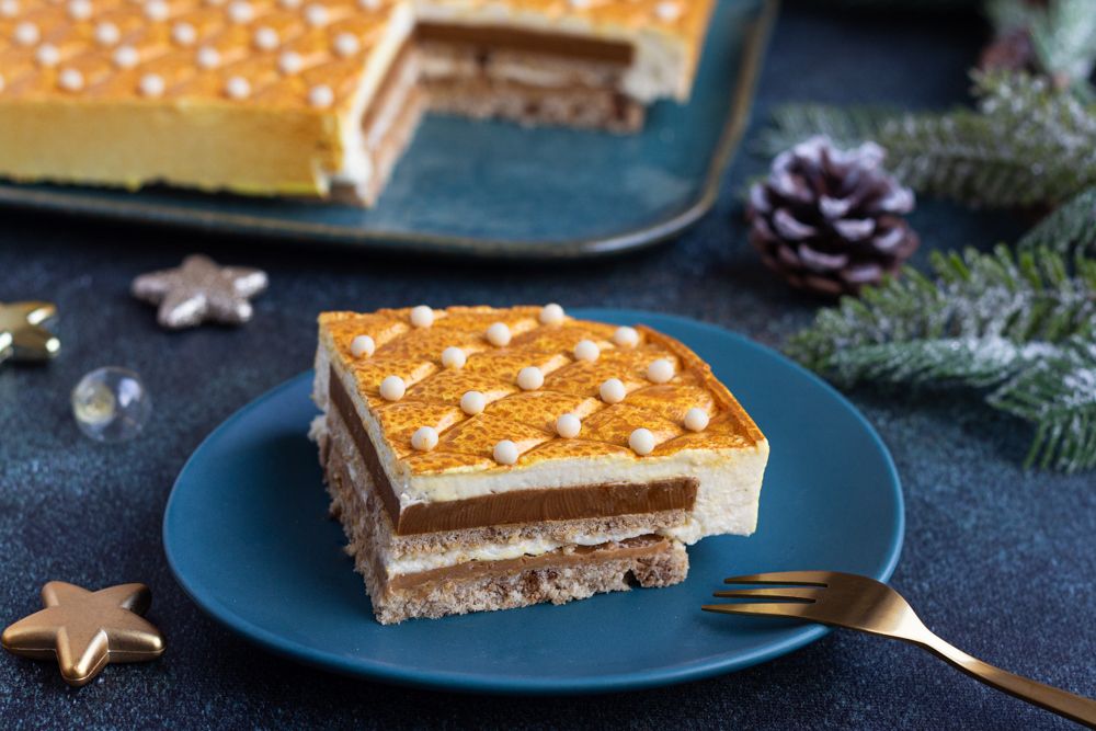 Bavarois A La Vanille Caramel Et Speculoos Amandine Cooking