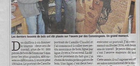 Camille Claudel dernière ligne et compte 