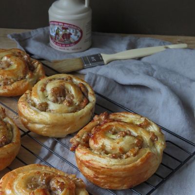 Escargots aux noix et sirop d'érable