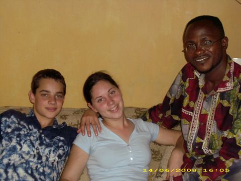 12 au 24 juin 2008, Kinshasa : une partie de la famille vient me rendre visite !