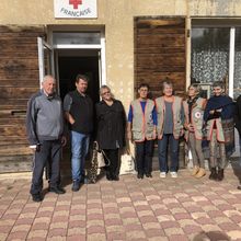 Villars-Colmars, Inauguration de l'antenne de la Croix Rouge.