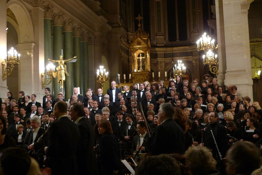 Soirée du 9 février 2010 en l'église de la Trinité. Les photos sont de Catherine, alto du choeur du jeudi.