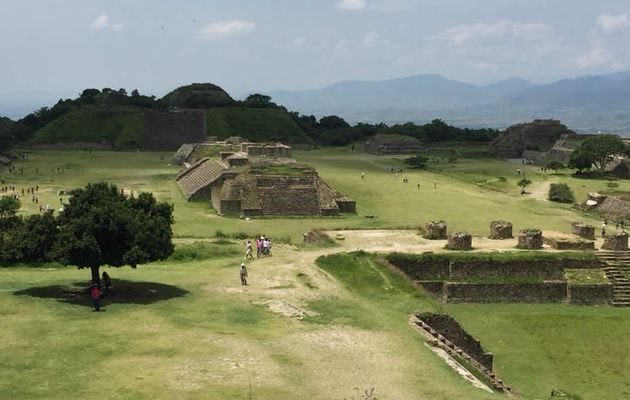 Monte Alban, région d'Oaxaca