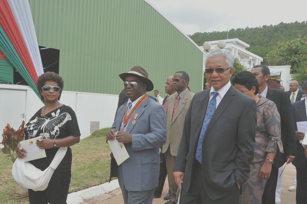 Cérémonie de présentations de vœux des corps constitués au couple présidentiel, Mialy et Andry Rajoelina. Partie 1. Photos : Harilala Randrianarison