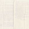 Copie de lettre de Mr de Behr à une personne de Lorient - 24/05/1885 [législatives partielles de 1886]