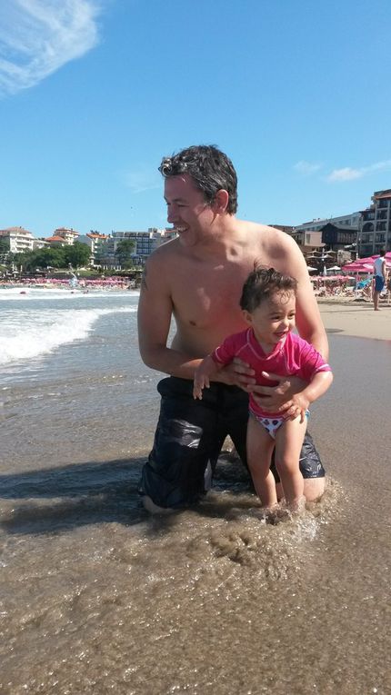 Lily on the beach - Lily à la plage