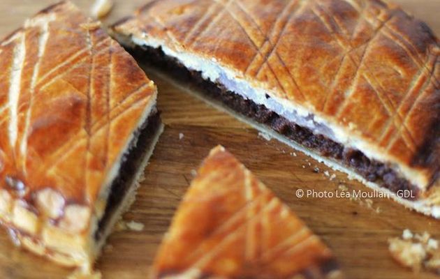 Galette des rois chocolat et crème de marrons