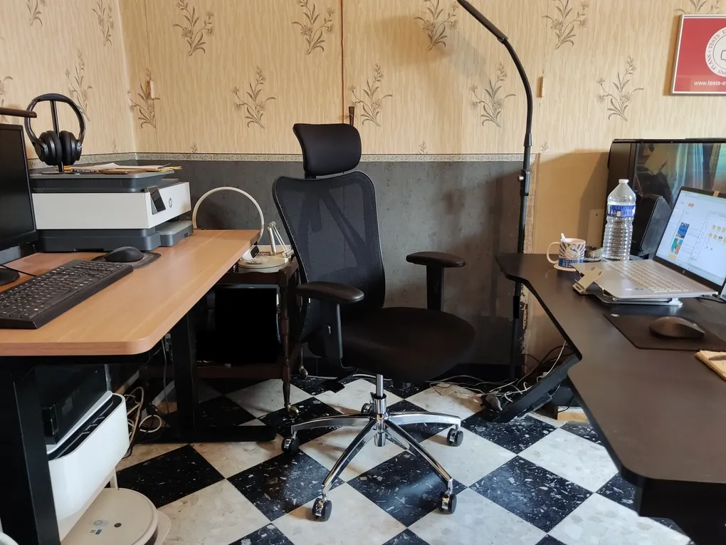 test du fauteuil de bureau SIHOO M18 @ Tests et Bons Plans