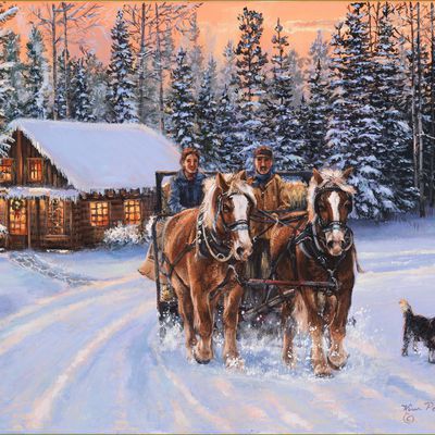 Les chevaux par les peintres  -  Kim Penner
