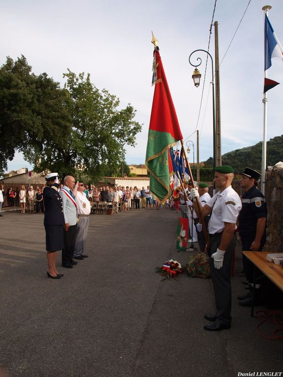 Célébrations :  100 ans de la guerre de 1914 et 70 ans de la libération d'Auribeau