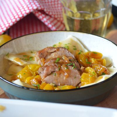 Filet mignon aux mirabelles