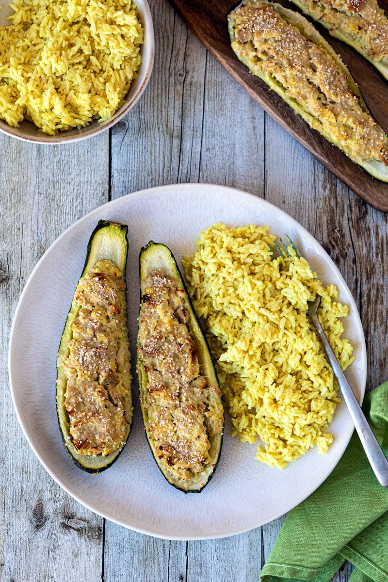 Recette Weight Watchers Courgettes Au Thon Courgettes farcies au thon - Amandine Cooking