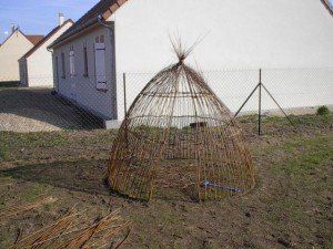 Cabane en kit 'Green hut' - Osier Vivant