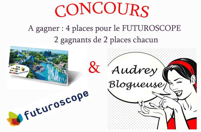 Concours Futuroscope sur ma page facebook