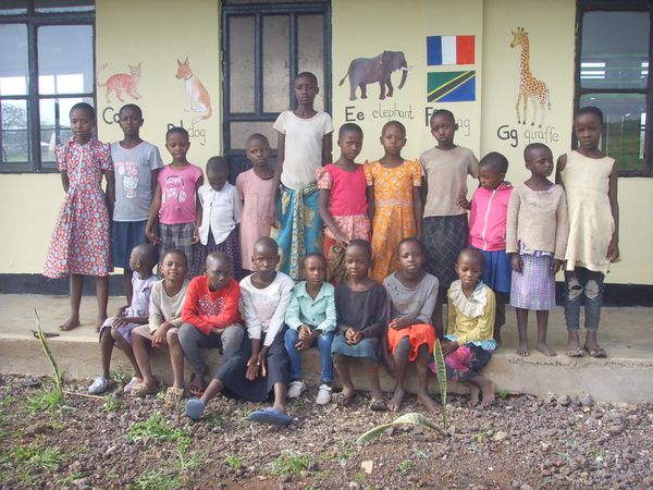 Enfants parrainés de Kisongo - FEVRIER 2022