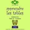 Tables de multiplication