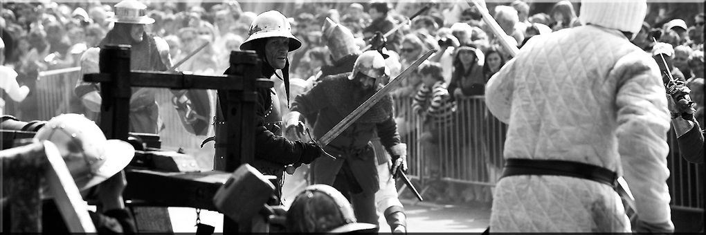 Médiévales de Guérande 2011 Les panoramiques noir et blanc Thierry Weber