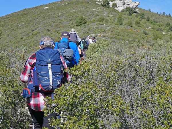 Dernière montée vers la Crête