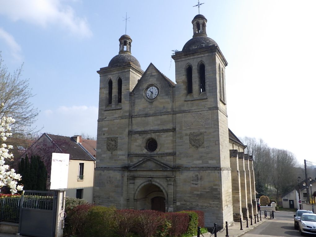 Médan - la Maison d'Emile Zola et l'Eglise