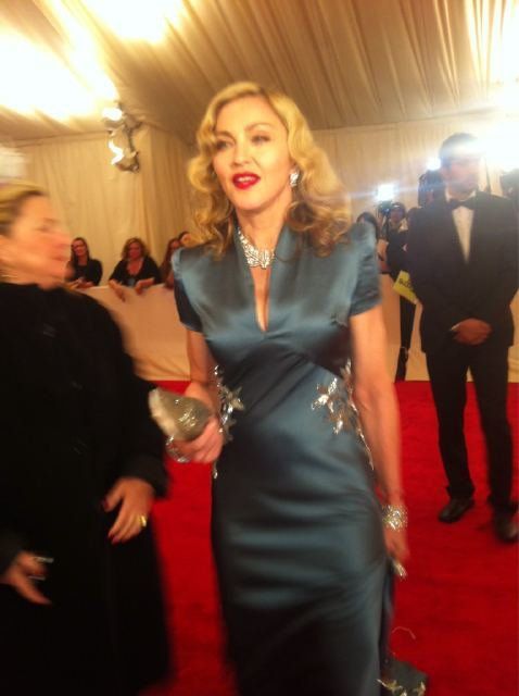 Madonna at Met Gala 2011 in New York - May 2, 2011