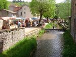 Châteldon en Auvergne. Affluence des grands jours