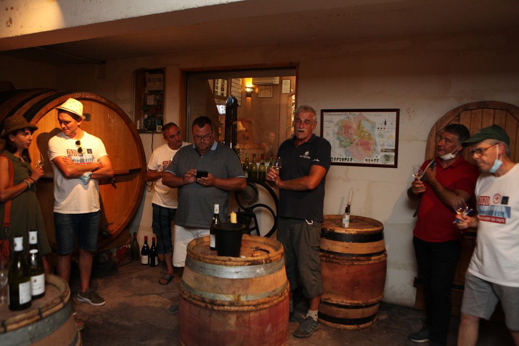 Les sommeliers formateurs étaient réunis à Châteauneuf-du-Pape