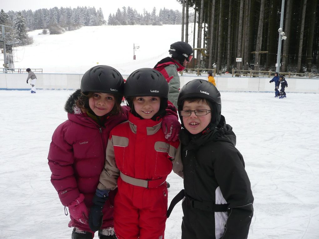 Et toujours la neige et le sourire!