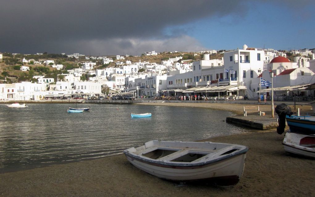 avec Henri, Charles et Claudes, de Volos à Mykonos, début octobre