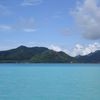 Tahaa, l'île vanille, partageant le même lagon que Raiatea, îles sous le vent, archipel de la société, janvier 2009