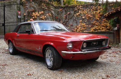 FORD MUSTANG coupé de 1968