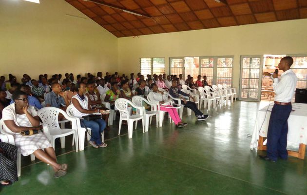 Mini-forum des jeunes au Sanctuaire marial Mont Sion Gikungu