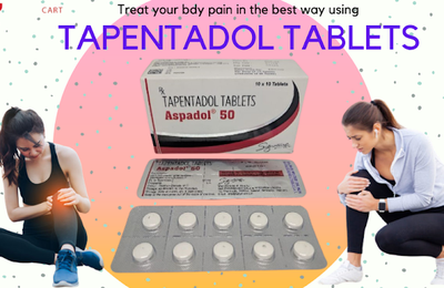 Treat your body pain in the best way using Tapentadol tablets
