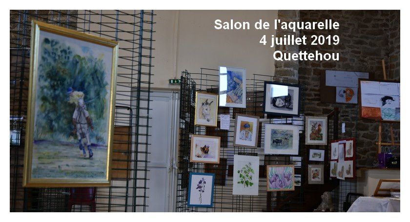 Quettehou : salon de l'aquarelle