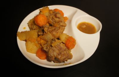 Sauté de veau à l'orange et patate douce