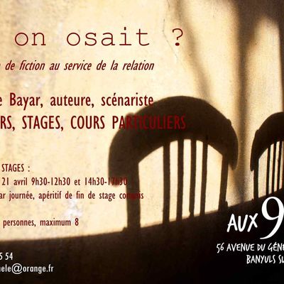 ECRITURE CREATIVE - STAGE BANYULS