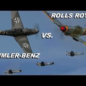 3x MESSERSCHMITT Bf-109 vs. SPITFIRE | Hangar 10 Fly In 2018