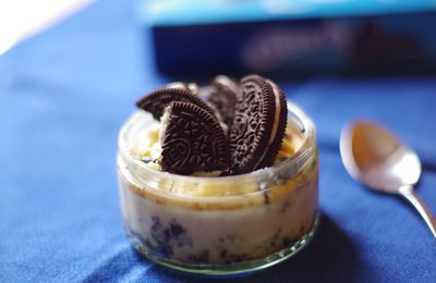 Mini cheesecakes aux Oreo!