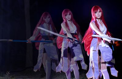 Fairy Tail cosplay : Elza Scarlet cosplay