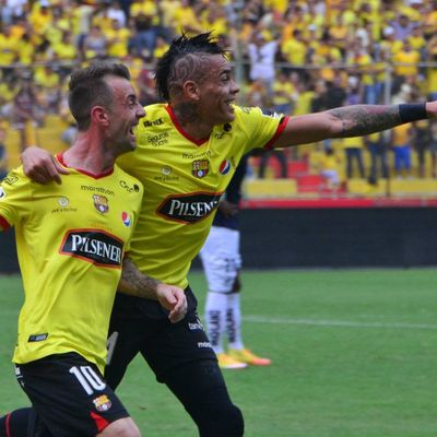 Barcelona SC, en un amistoso este domingo contra el Caracas