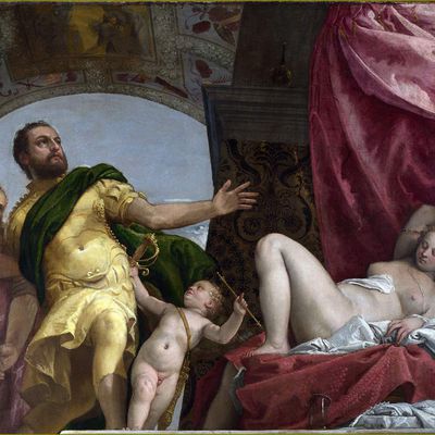 Allégories en peinture -  Paolo Veronese (1528-1588)   allégorie de l'Amour III - Le Respect