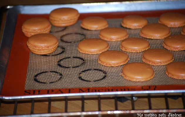 Macarons au caramel au beurre salé