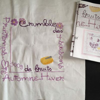 mon crumble des quatre saisons