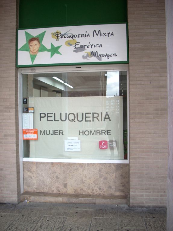 Cartel Peluqueria